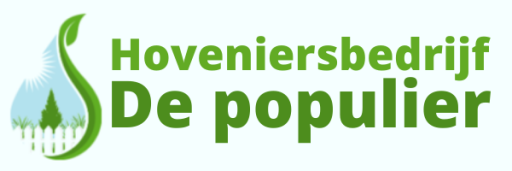 Het logo van Hoveniersbedrijf De Populier, uw hovenier voor in Alkmaar