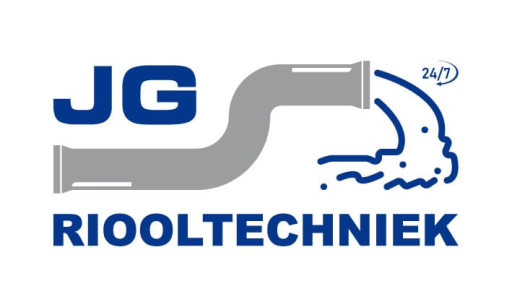 Het logo van J.G. Riooltechniek, uw hovenier voor in Alkmaar